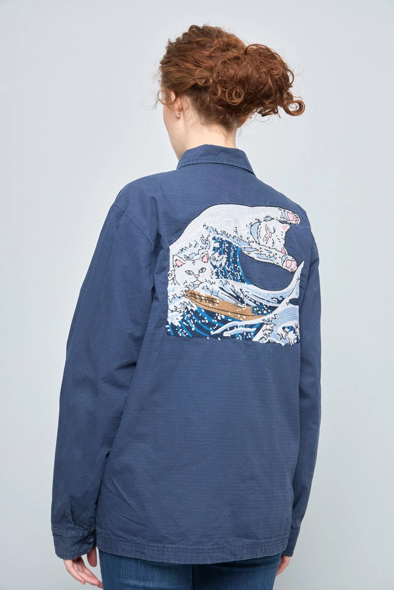 Jacket Azul Ripndip Talla M