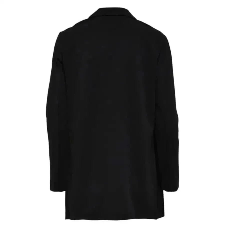 Jacqueline De Yong Women's Black Blazer with Lapel Collar