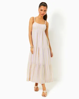 Javanne Linen Maxi Dress