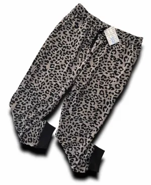 Jax - Heather Charcoal Black Cheetah Print