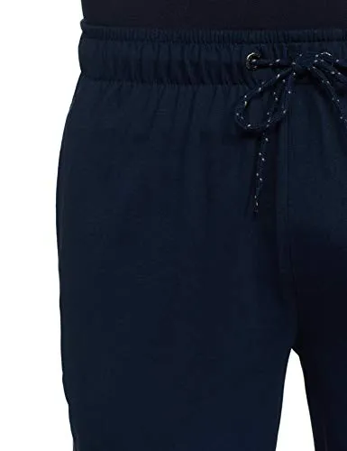 Jockey Men's Cotton Track Pants (9500-0103-NAVY Navy XXL)