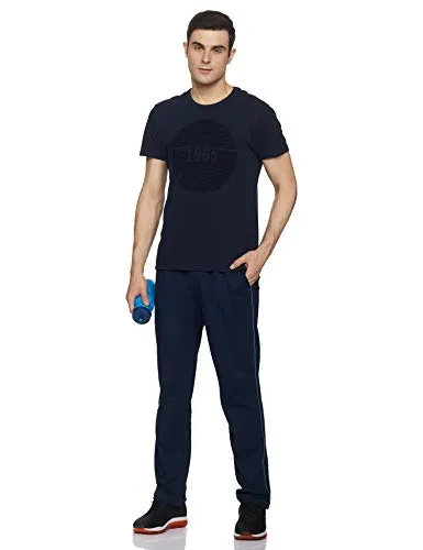 Jockey Men's Cotton Track Pants (9500-0103-NAVY Navy XXL)