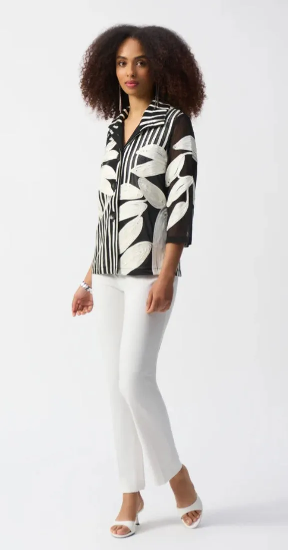 Joseph Ribkoff ribbon jacket