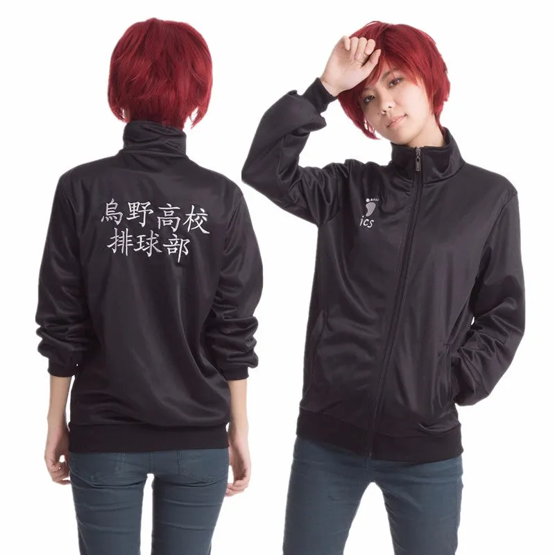 Karasu Volleyball Team Uniform Suit Jacket Pants