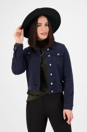 Knit Denim Jacket