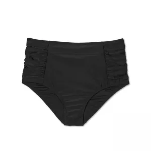 Kona Sol Women's Plus Size High Waist Bikini Bottom