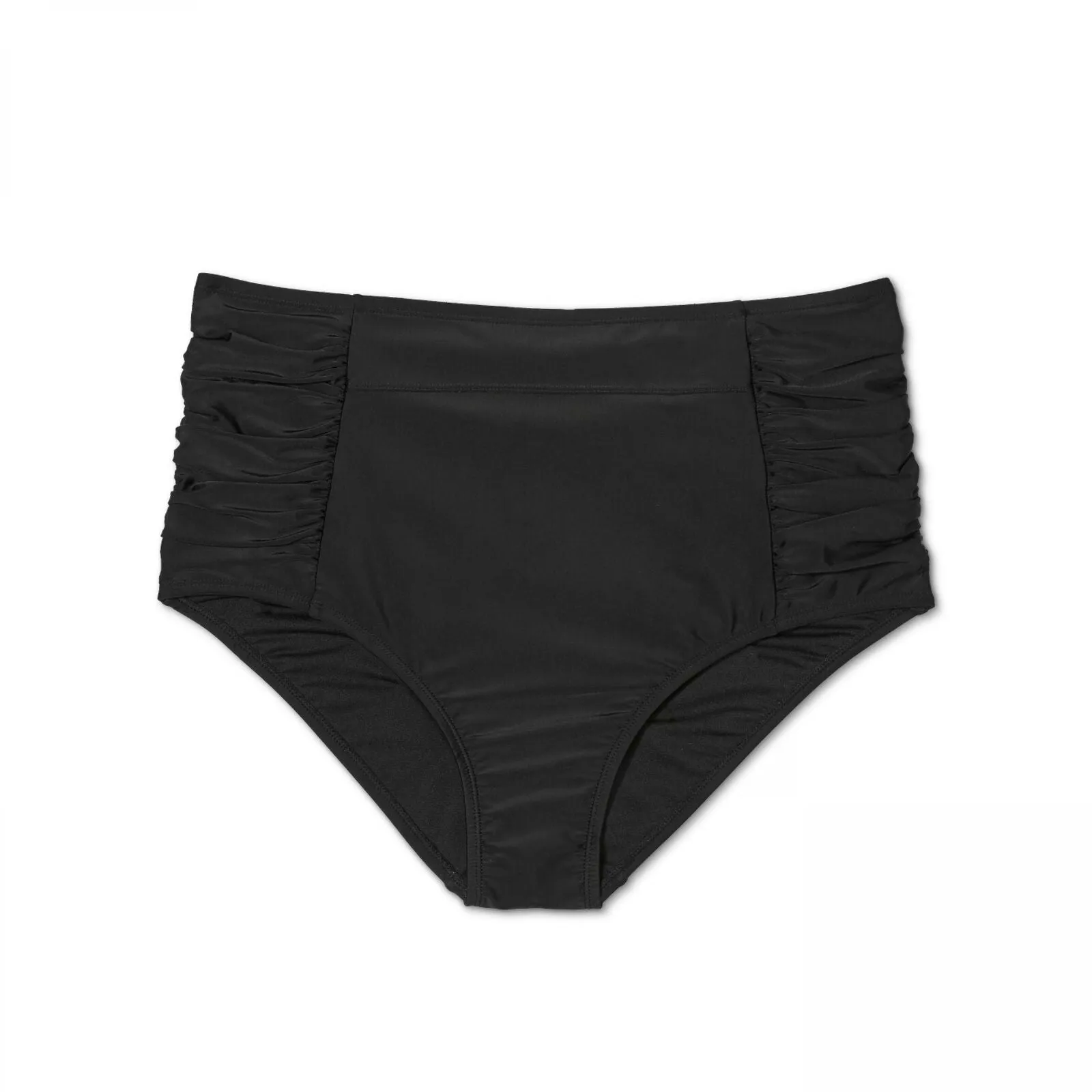 Kona Sol Women's Plus Size High Waist Bikini Bottom