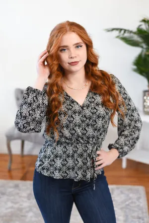 Lilly Surplice Top FINAL SALE