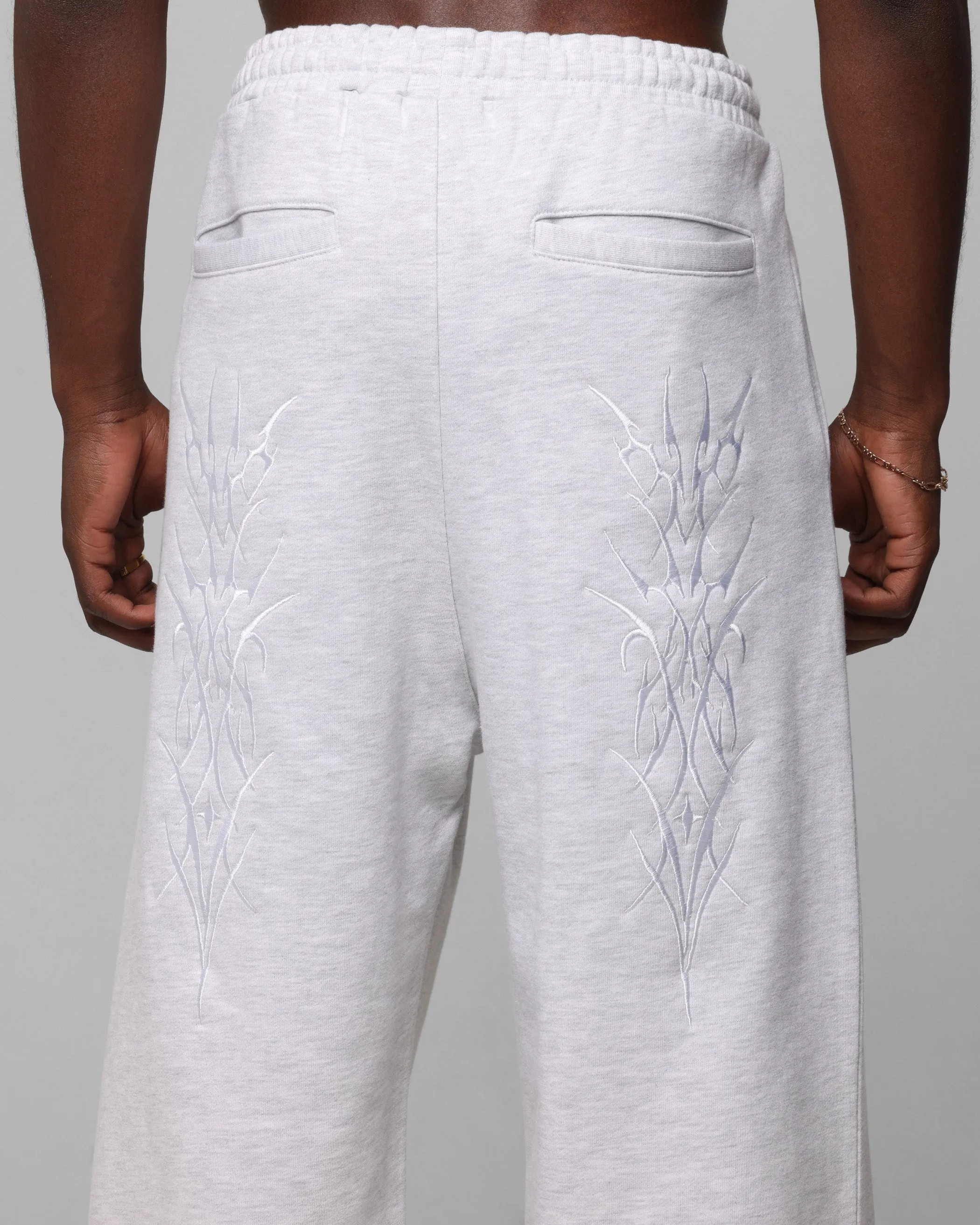 Loiter Blood Born Track Pants Grey Marle