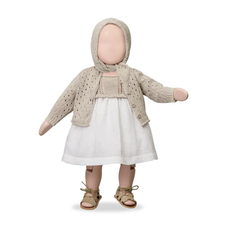 LOLA knit dress bloomer - beige