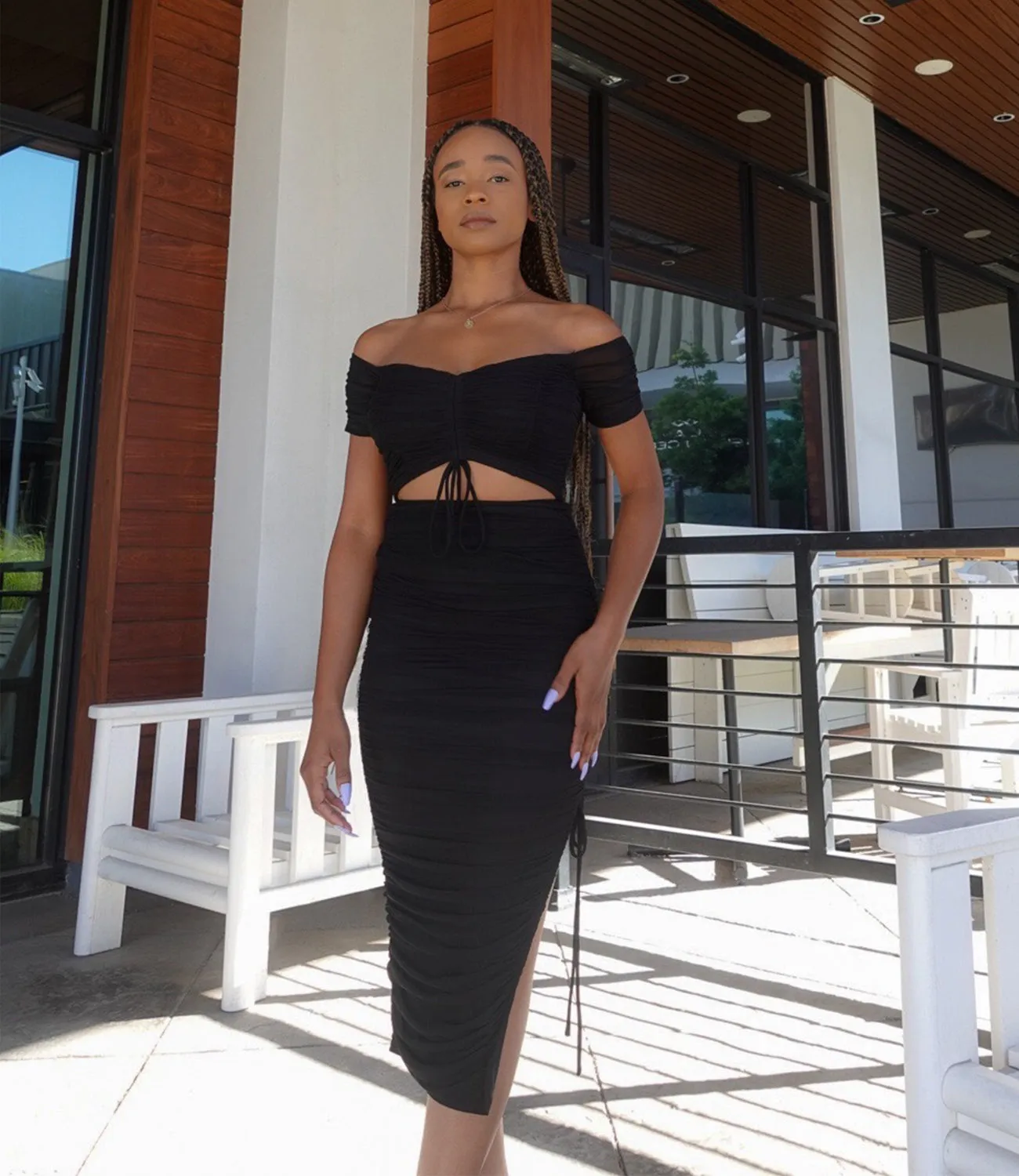 Loves In The Air Timeless 2Pc Set(Black)