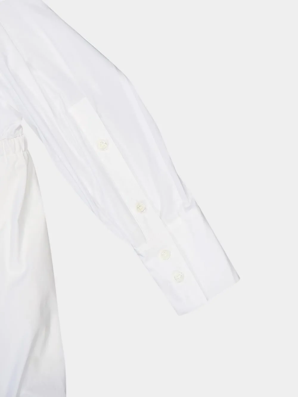 Lyddy Cotton-Blend Wrap Dress