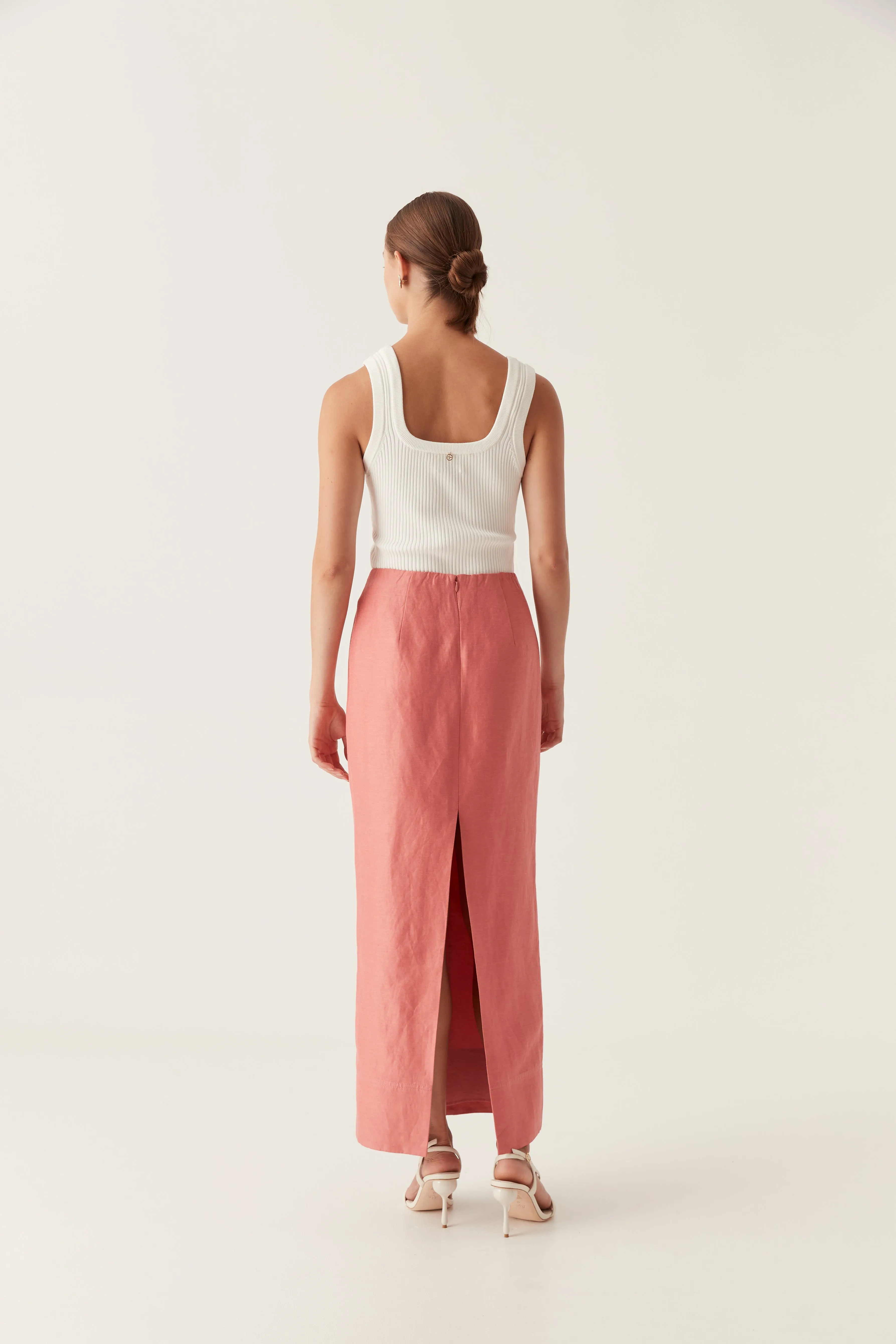 Mary Column Maxi Skirt