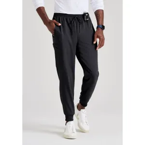 Men's Rally Jogger Scrub Pant - Barco Unify Collection / Color - Black / Fit - Regular, Short, Tall / Sizes - XS, S, M, L, XL, 2XL, 3XL by Barco Uniforms