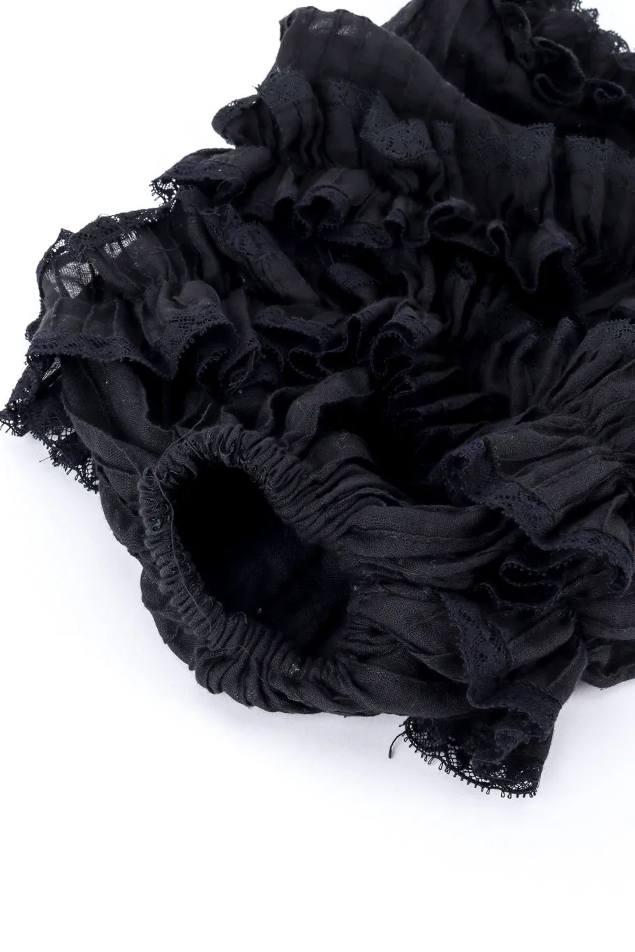 Mexicana Pintuck Ruffle Dress
