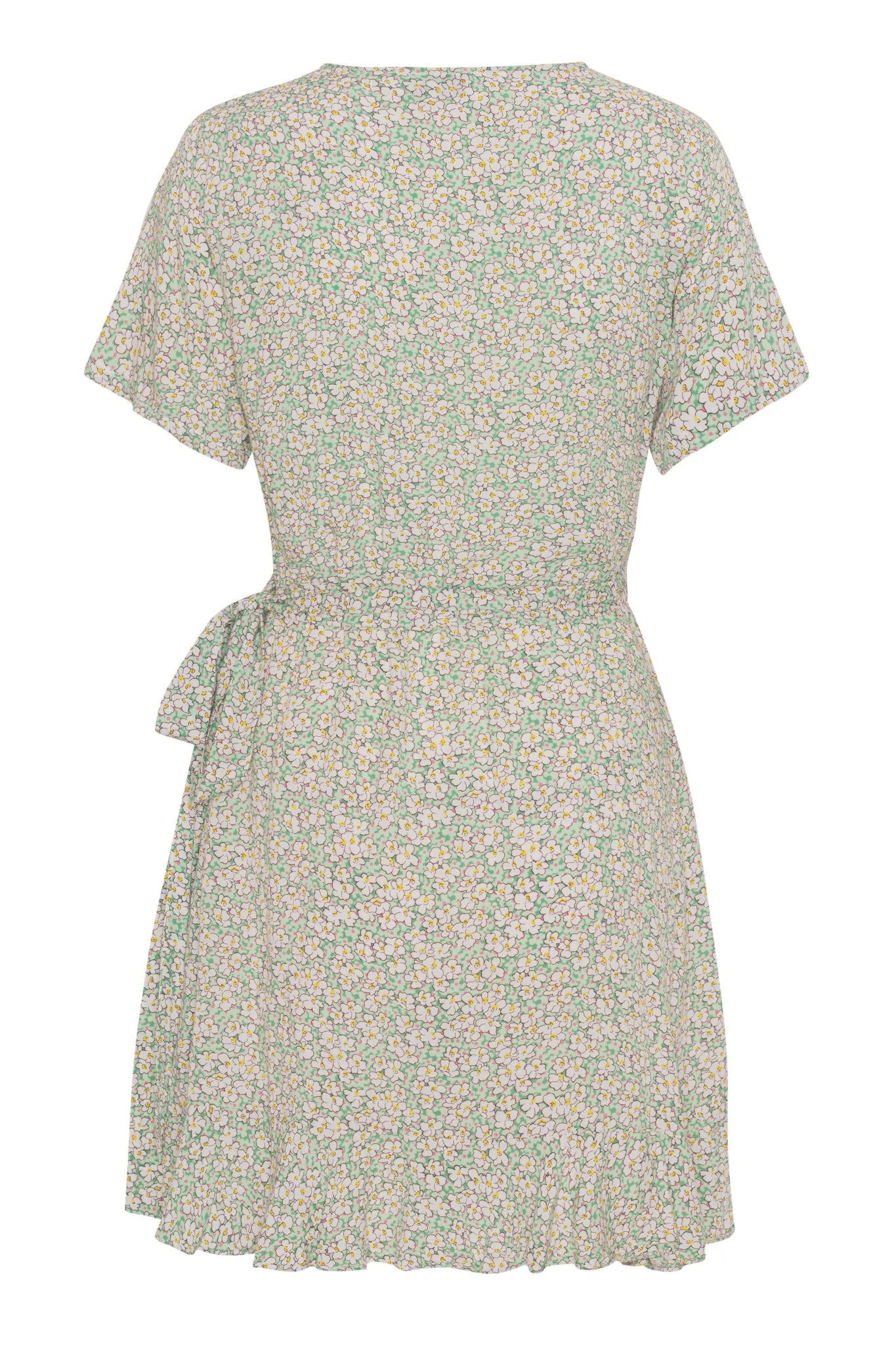 MilleIC Kjole - Grøn Blomsterprint