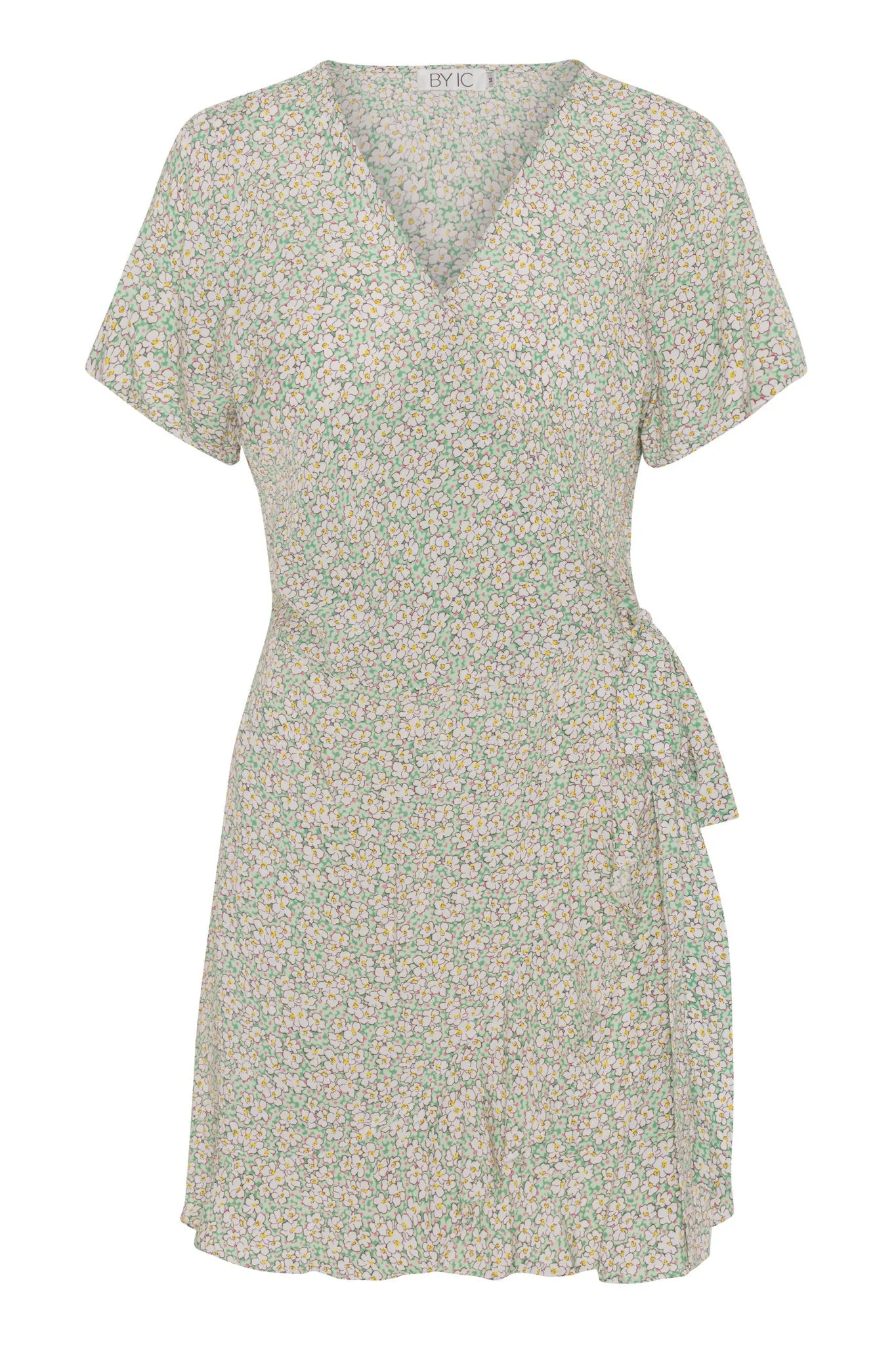 MilleIC Kjole - Grøn Blomsterprint
