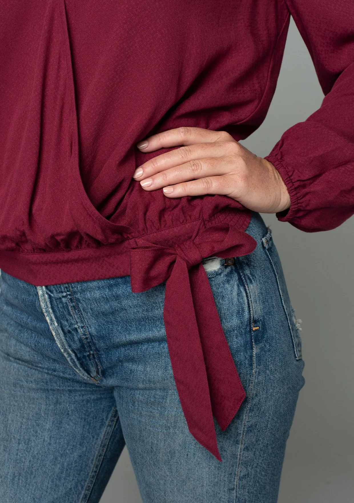 Milly Wrap Top