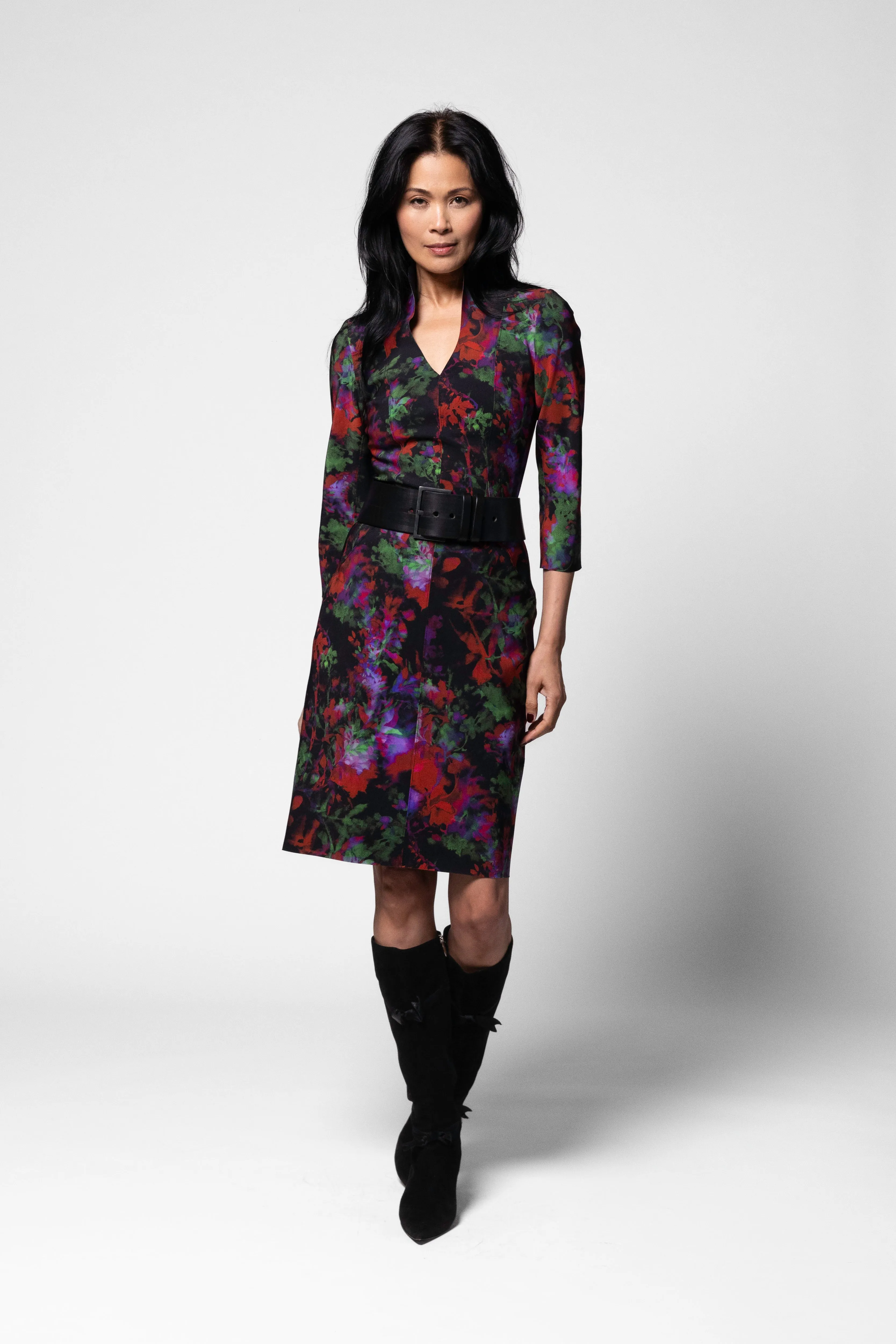 Minato Dress - Okazaki Print