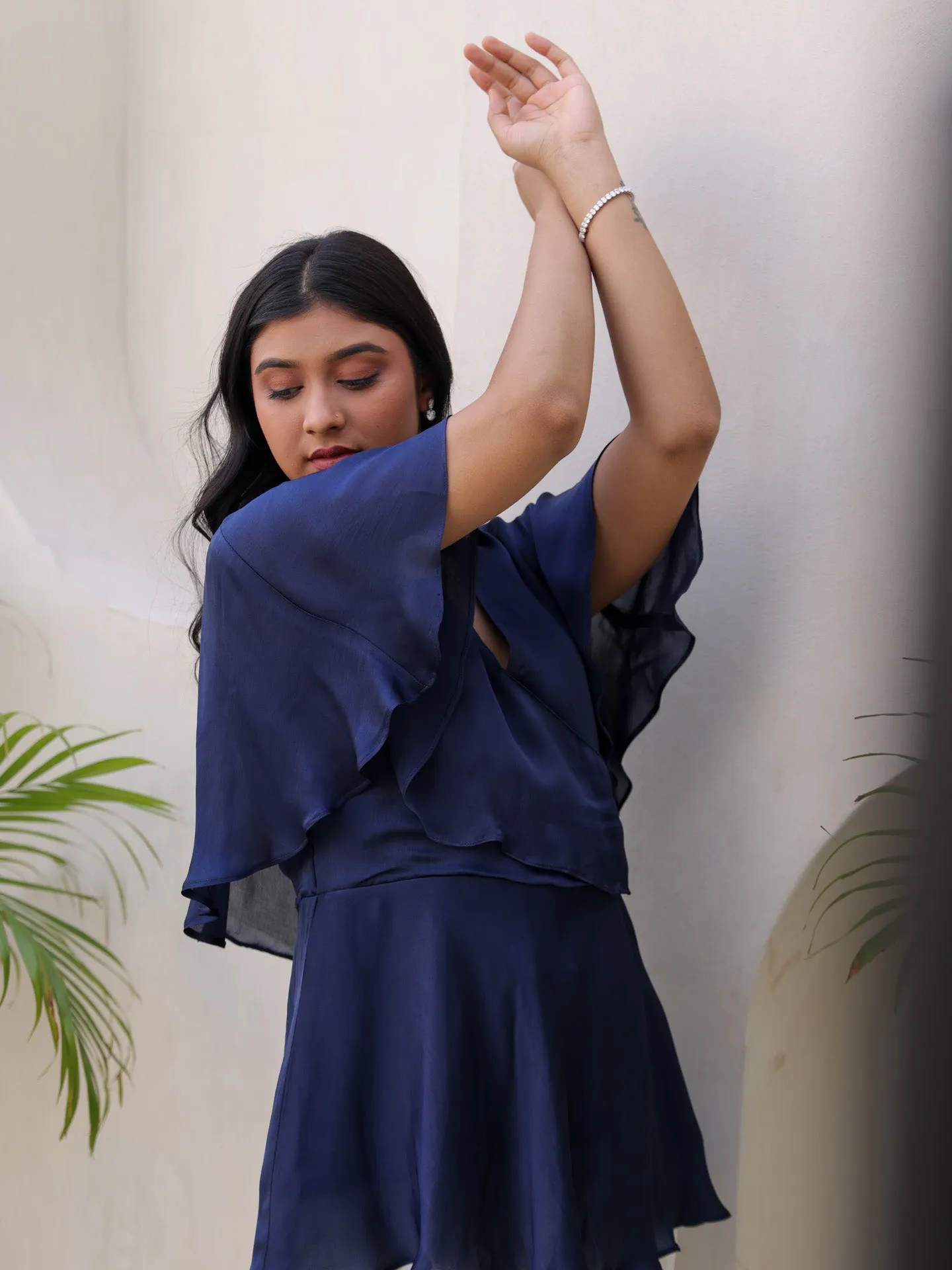 Miso Top - Navy Blue