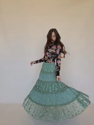 Mistletoe Maxi Skirt
