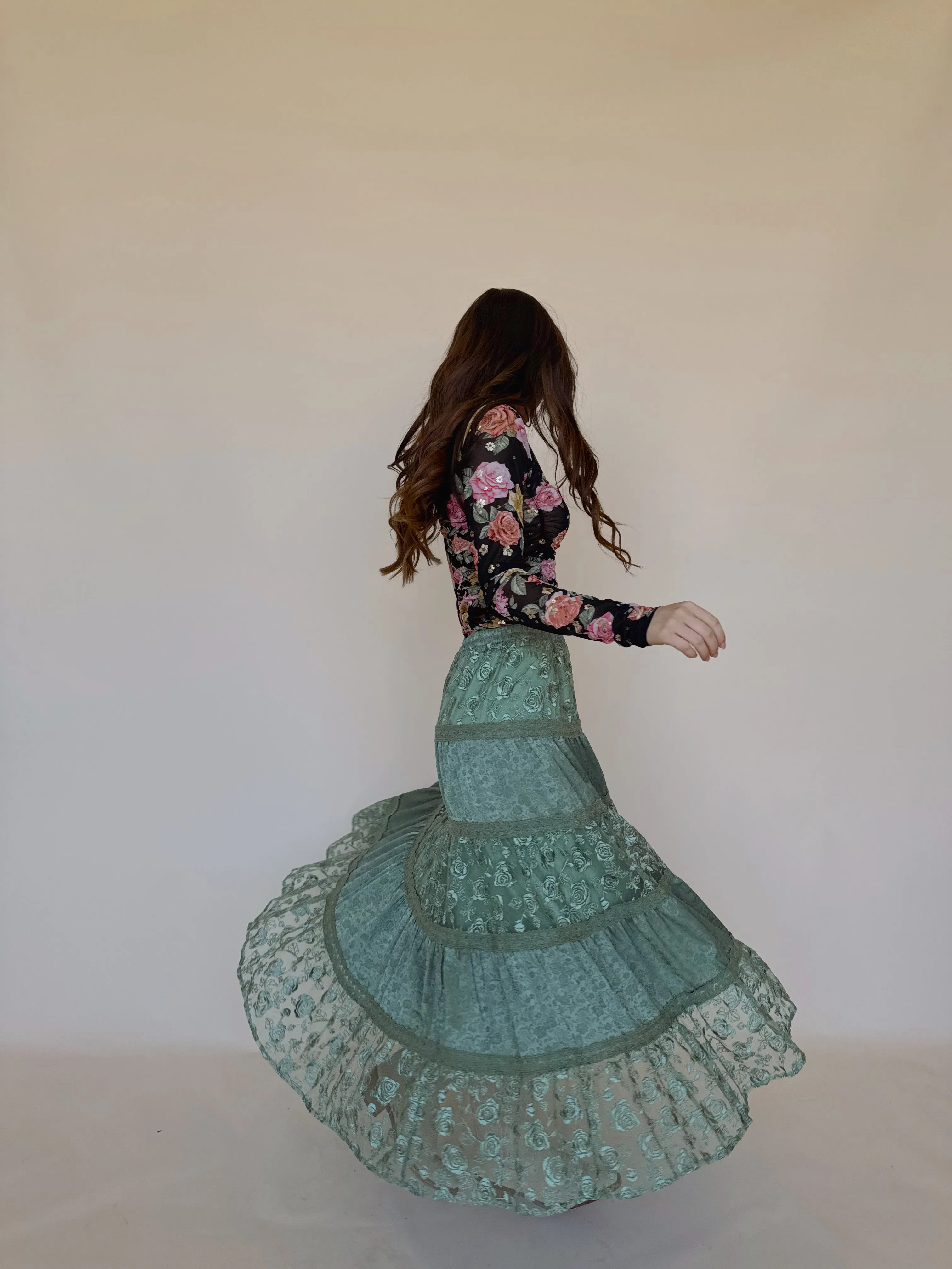 Mistletoe Maxi Skirt