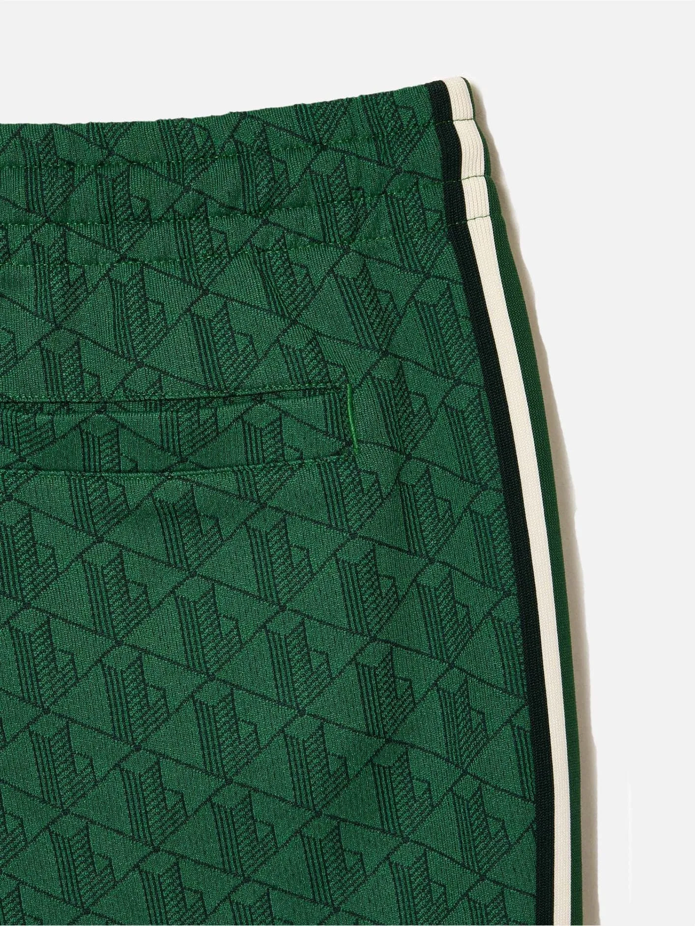 Monogram Jacquard Track Pants - Green