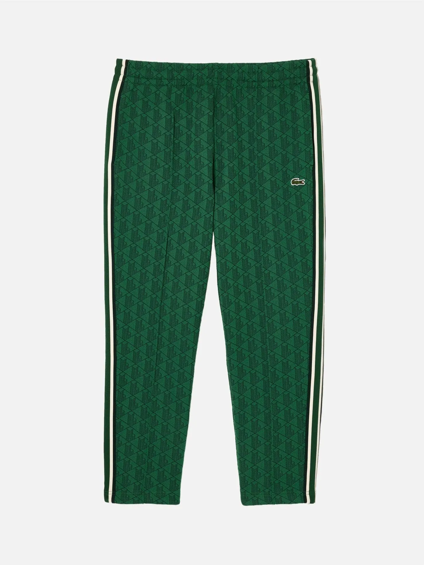 Monogram Jacquard Track Pants - Green