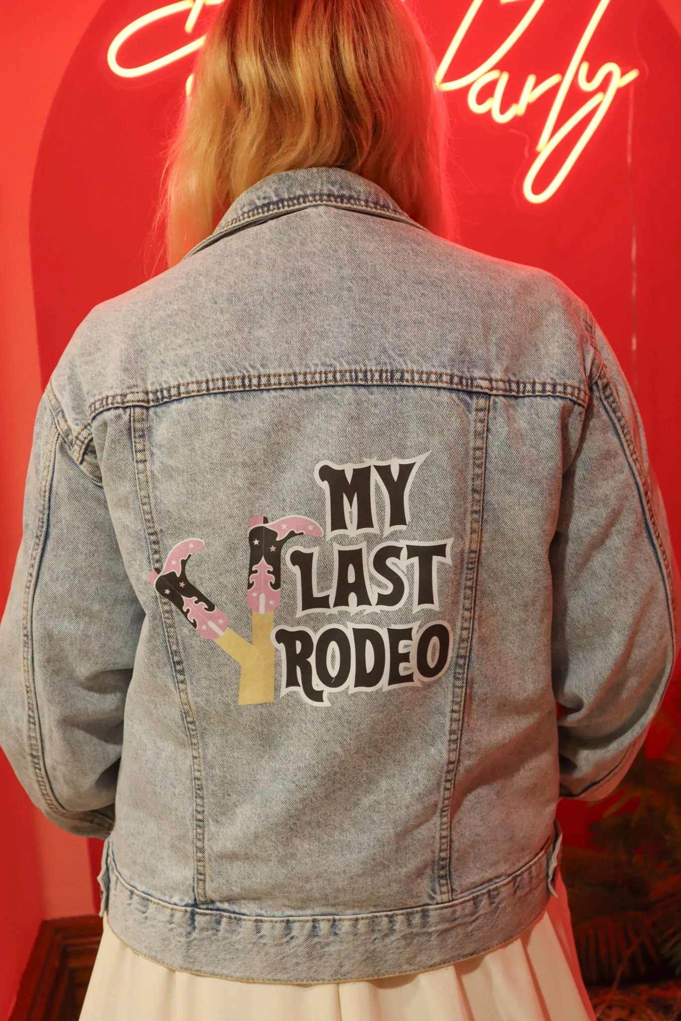 My Last Rodeo Denim Jacket - Size 18