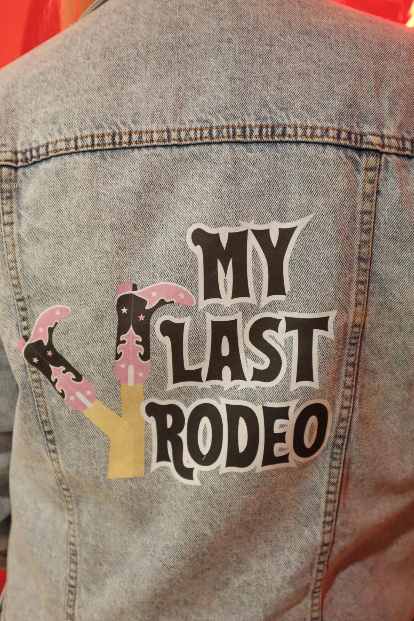 My Last Rodeo Denim Jacket - Size 18