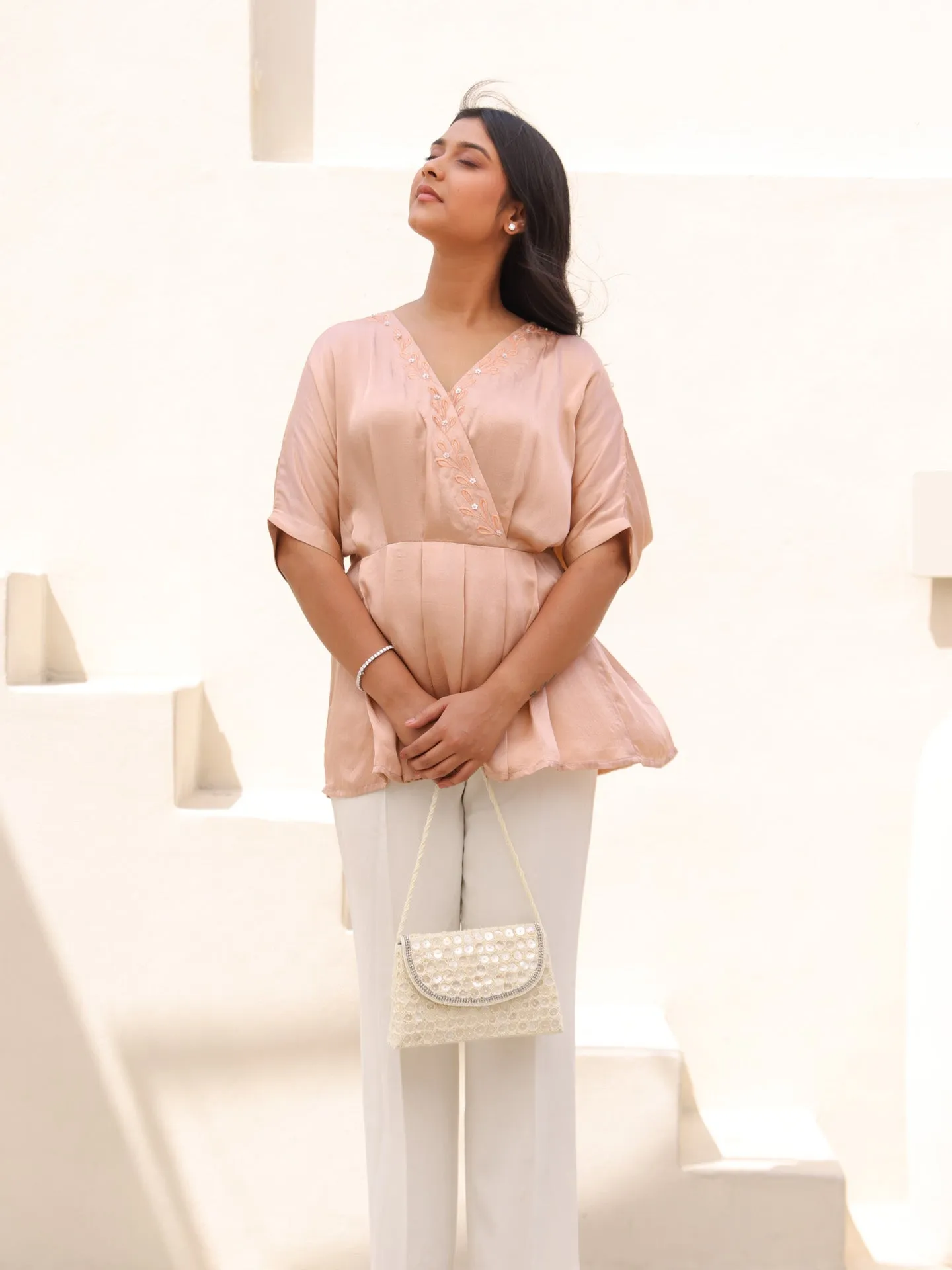 Noa Top - Dusty Rose