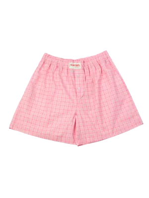 Not from my Boyfriend Shorts Pink