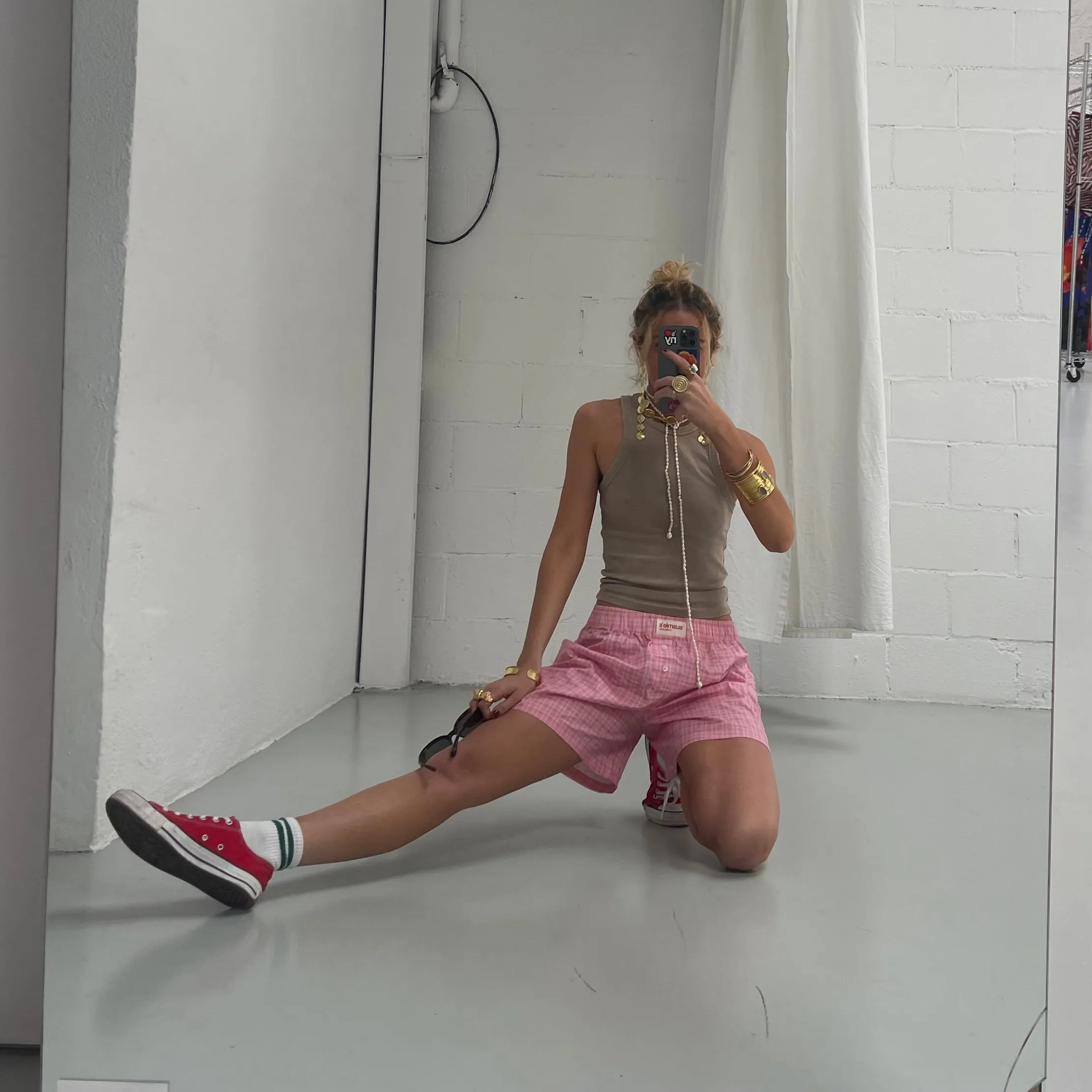 Not from my Boyfriend Shorts Pink