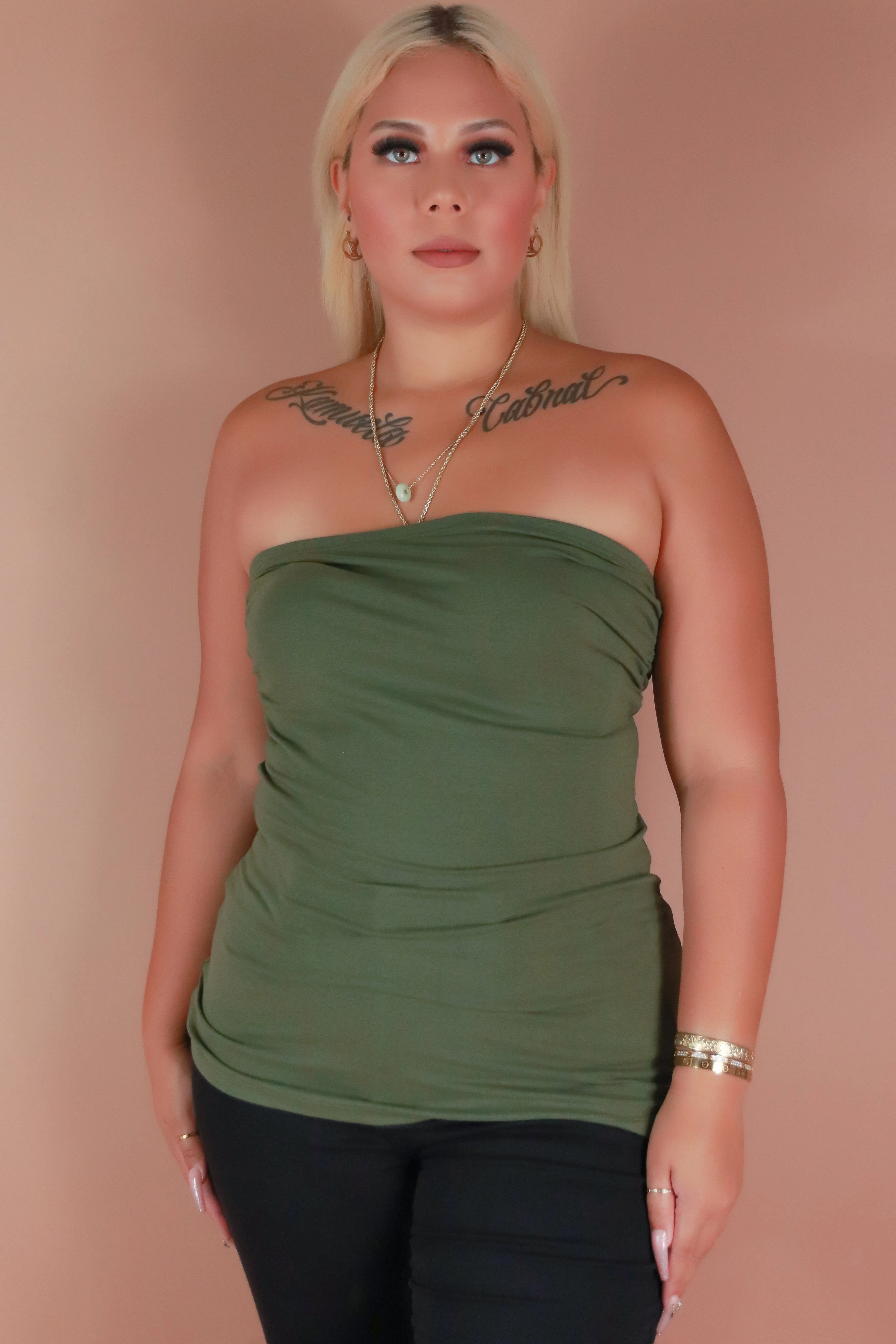 NOT YOUR BAE TUBE TOP