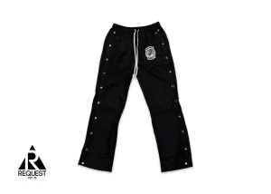 Nylon Track Pants "Black"