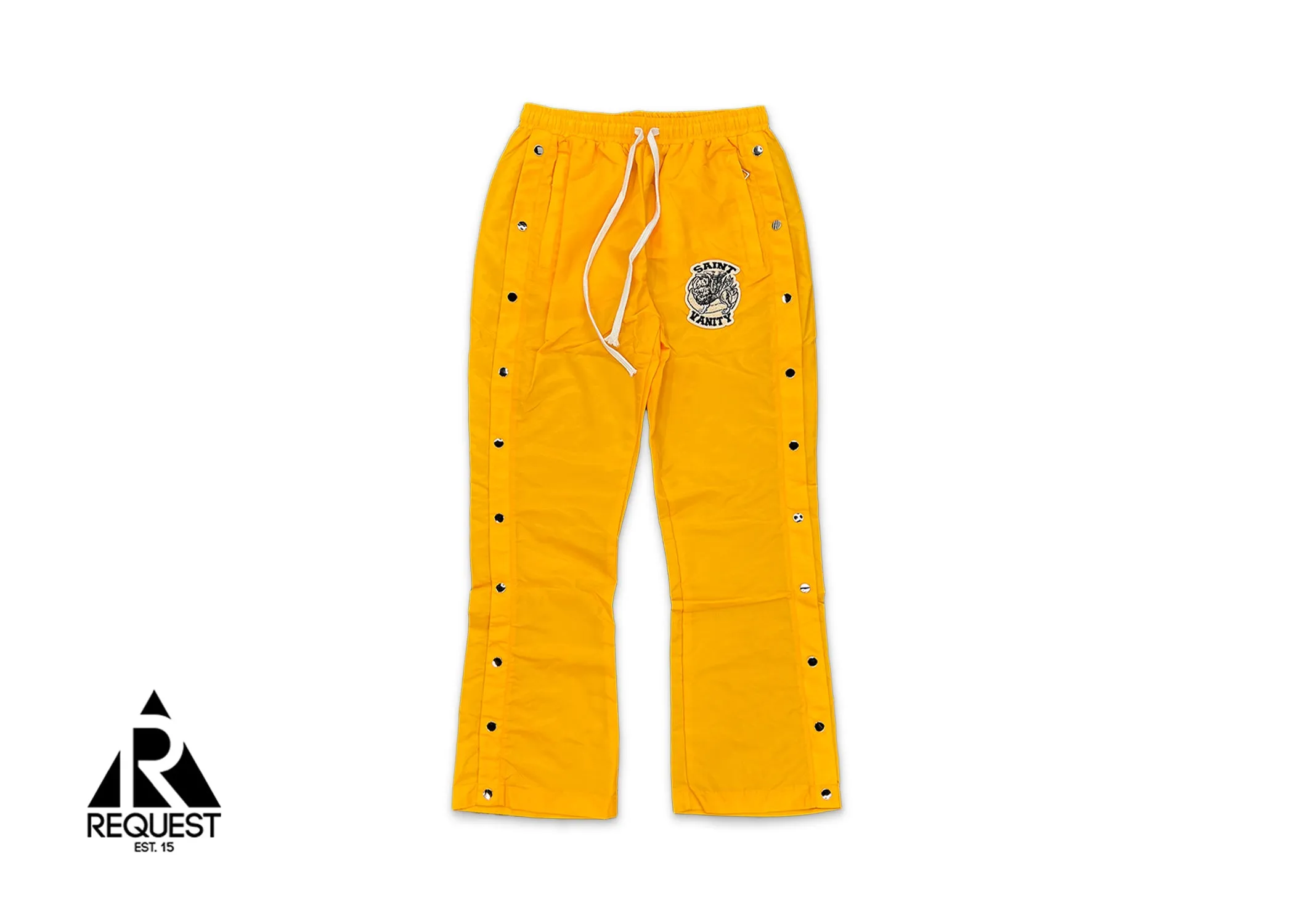 Nylon Track Pants "Laser Orange"