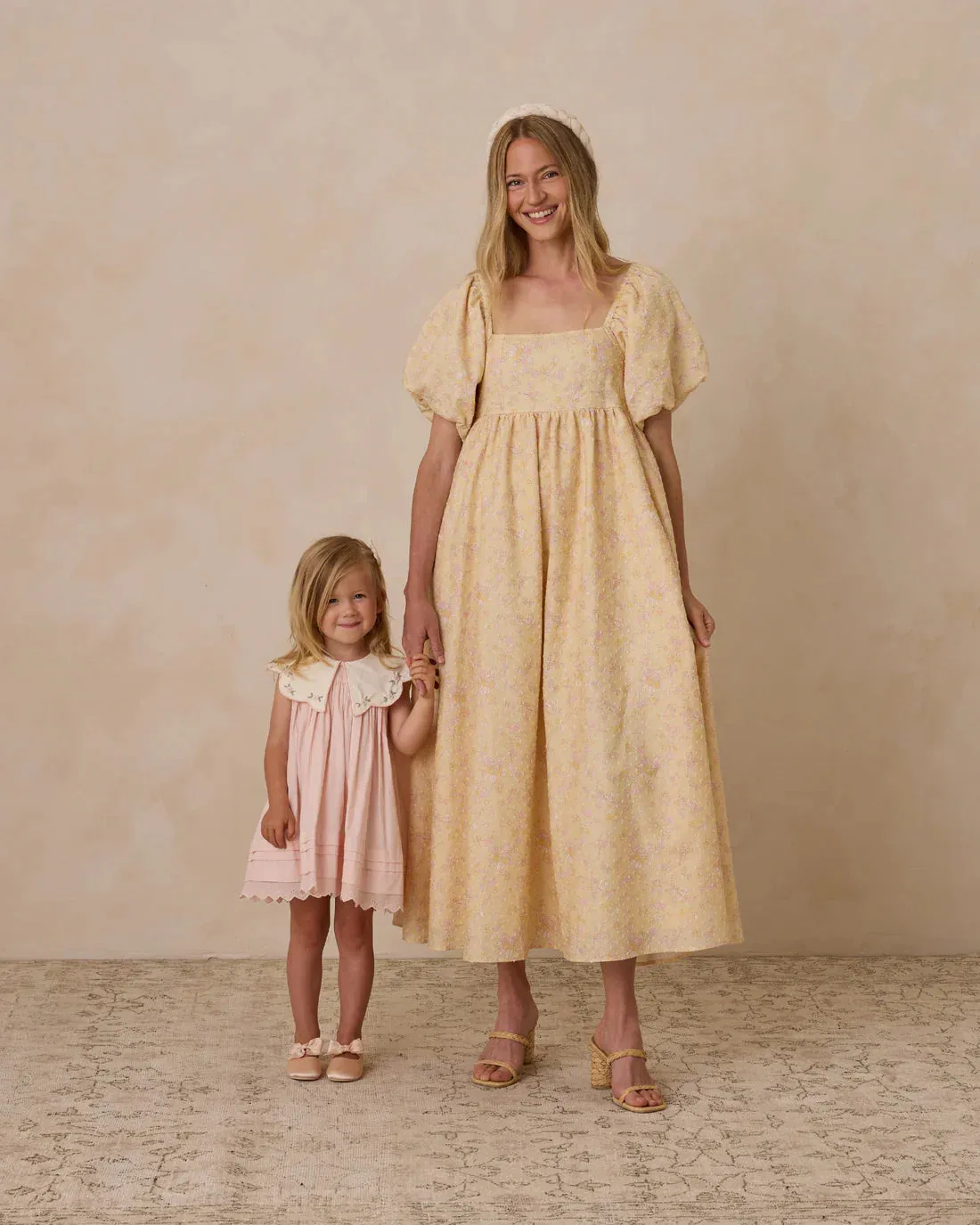 Oceane Dress || Lemon Floral