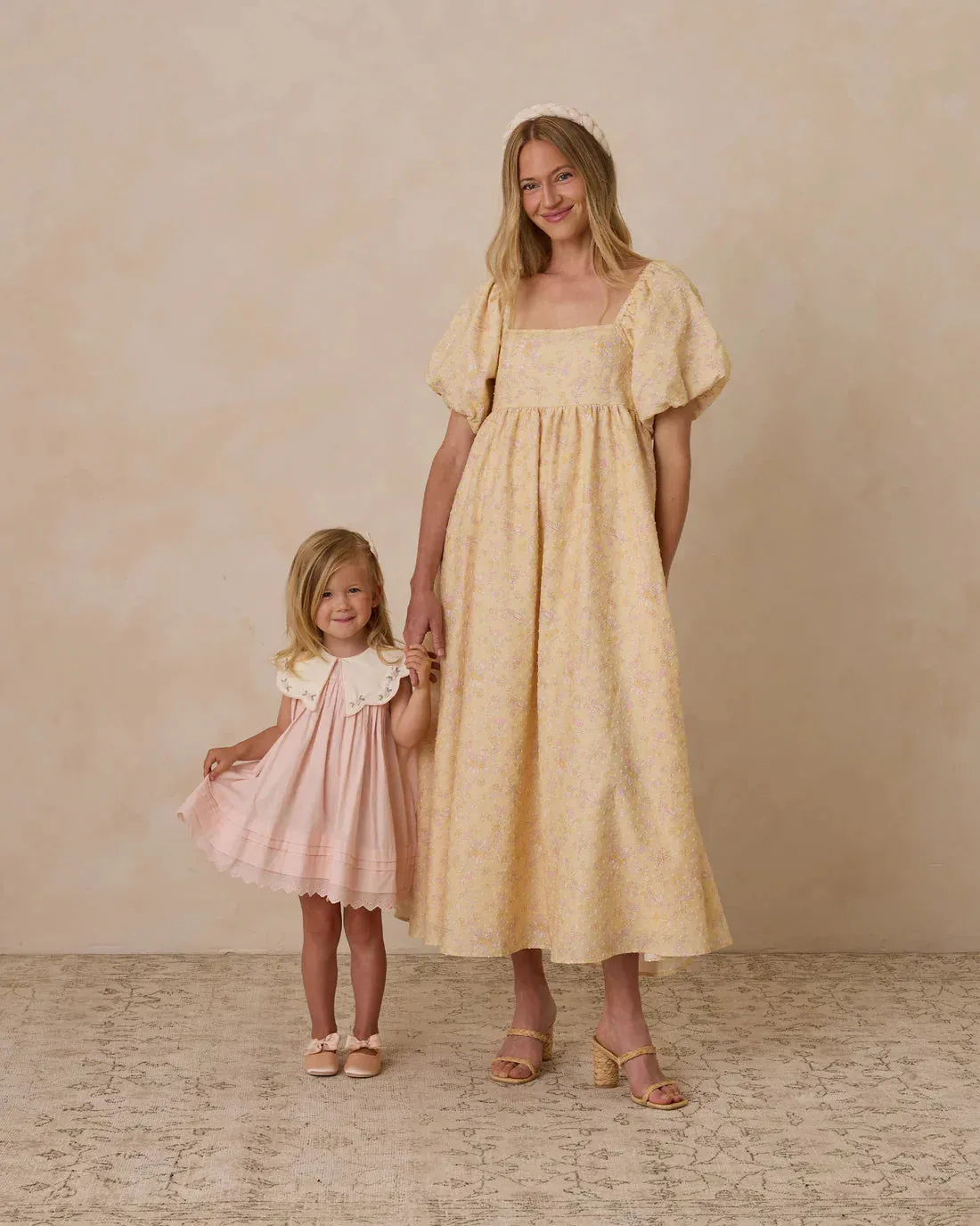 Oceane Dress || Lemon Floral