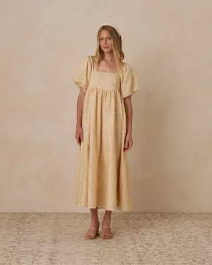 Oceane Dress || Lemon Floral