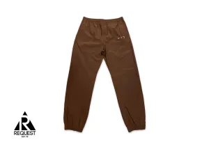 Off-White Polyester Track Pants "Brown"