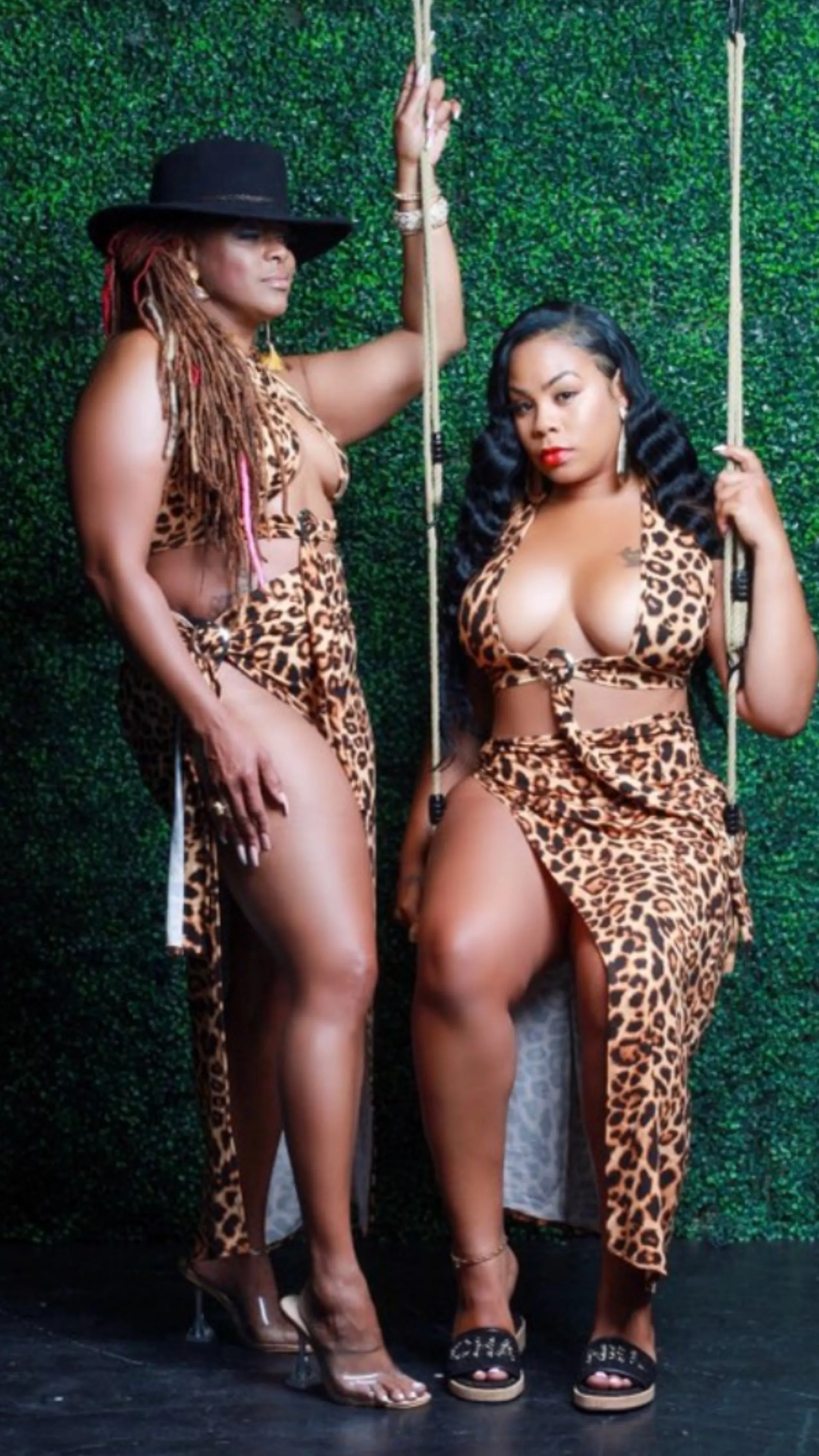 On the Prowl Leopard Skirt Set |Leopard