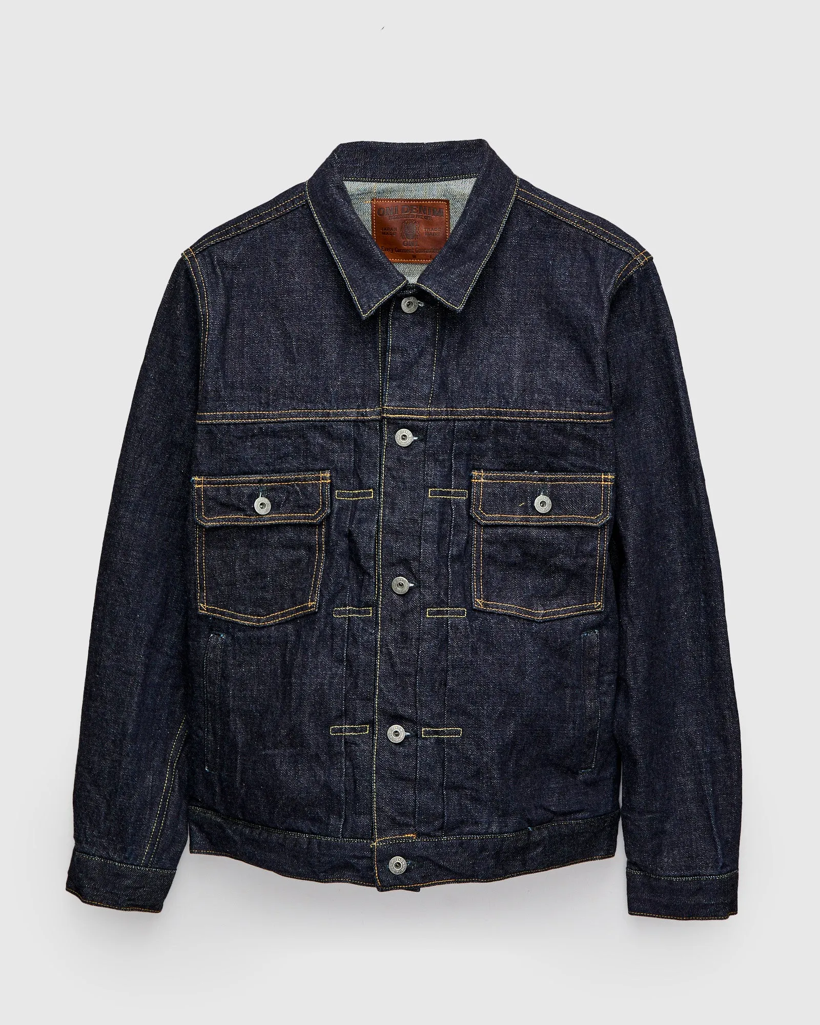 ONI-02516P "Low Tension" 15oz Selvedge Denim Jacket