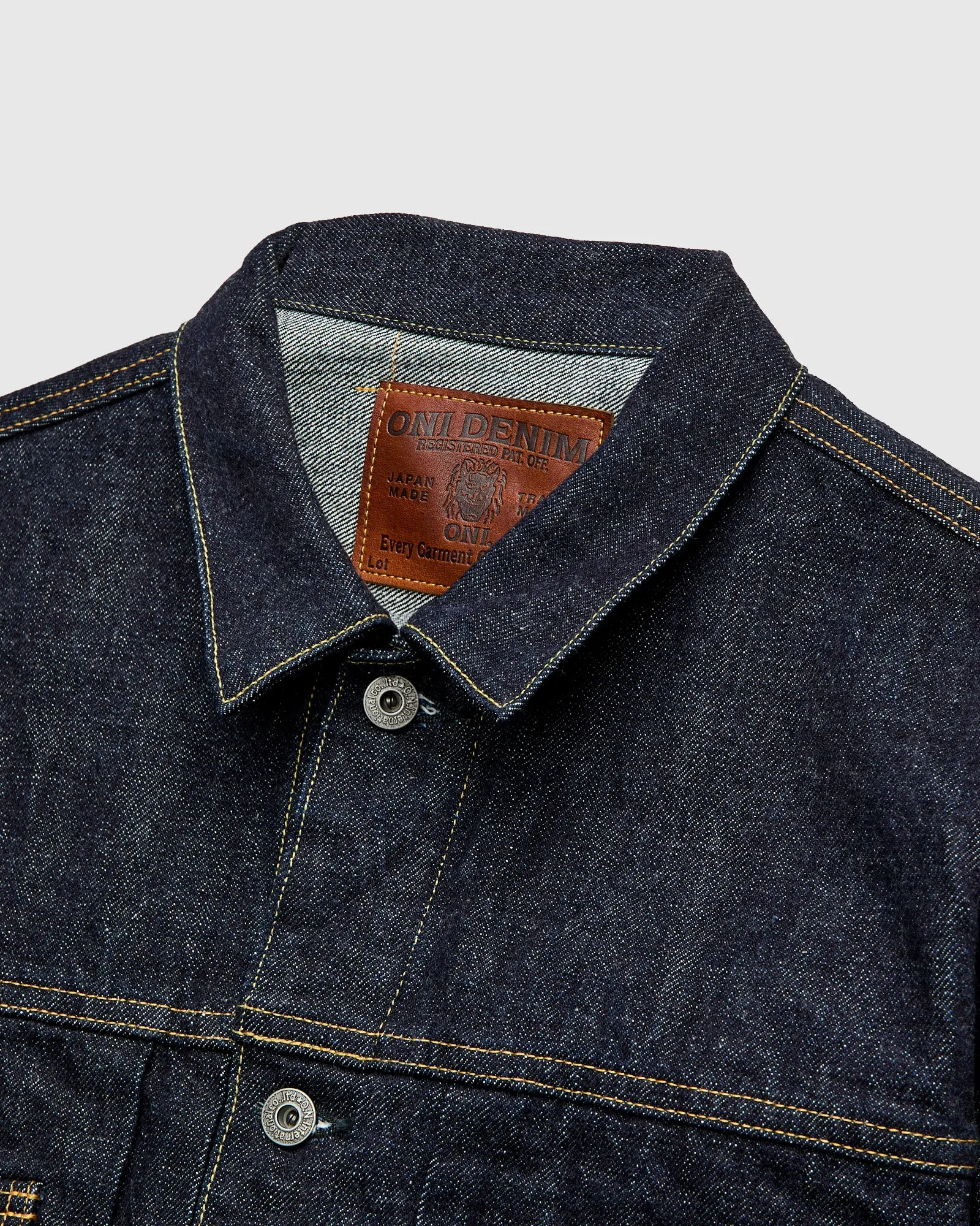 ONI-02516P "Low Tension" 15oz Selvedge Denim Jacket