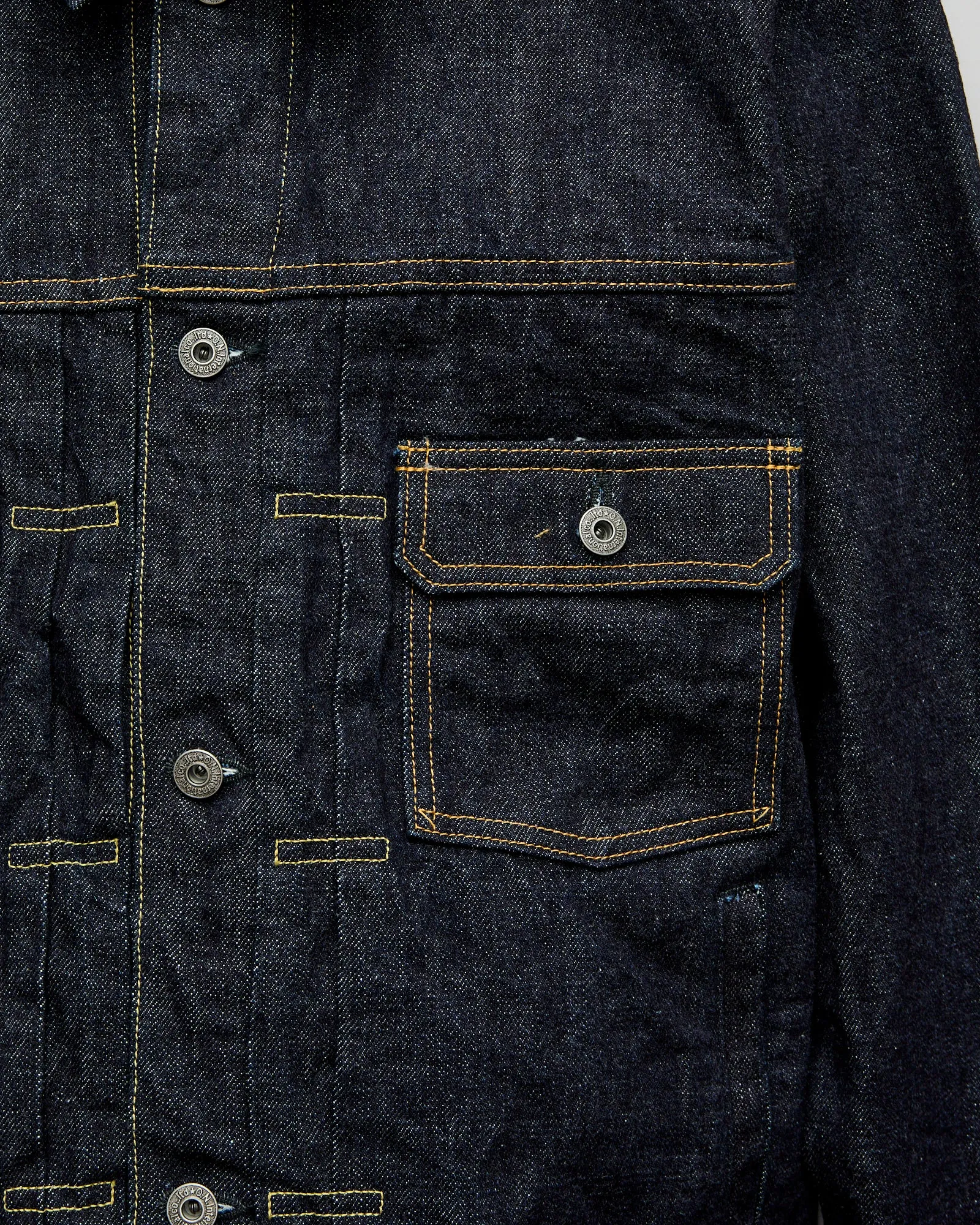 ONI-02516P "Low Tension" 15oz Selvedge Denim Jacket