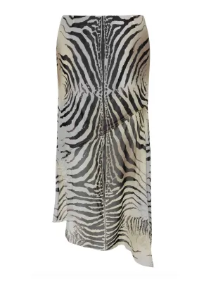 Paris Georgia Mae Skirt in Zebra