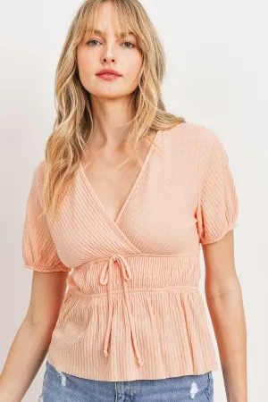 Pink Multi-Tie Top