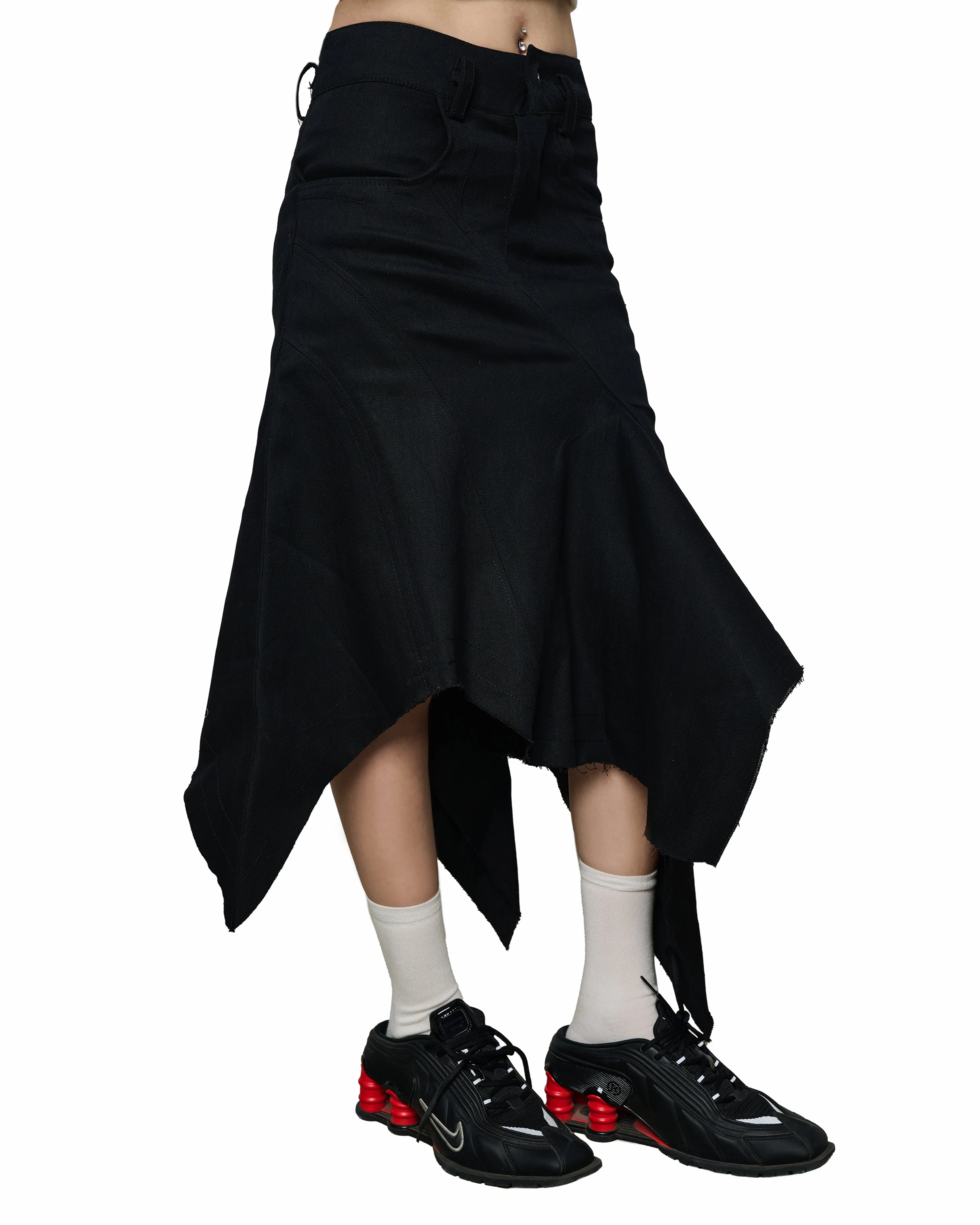PLOP Panelled Asymmetrical Skirt