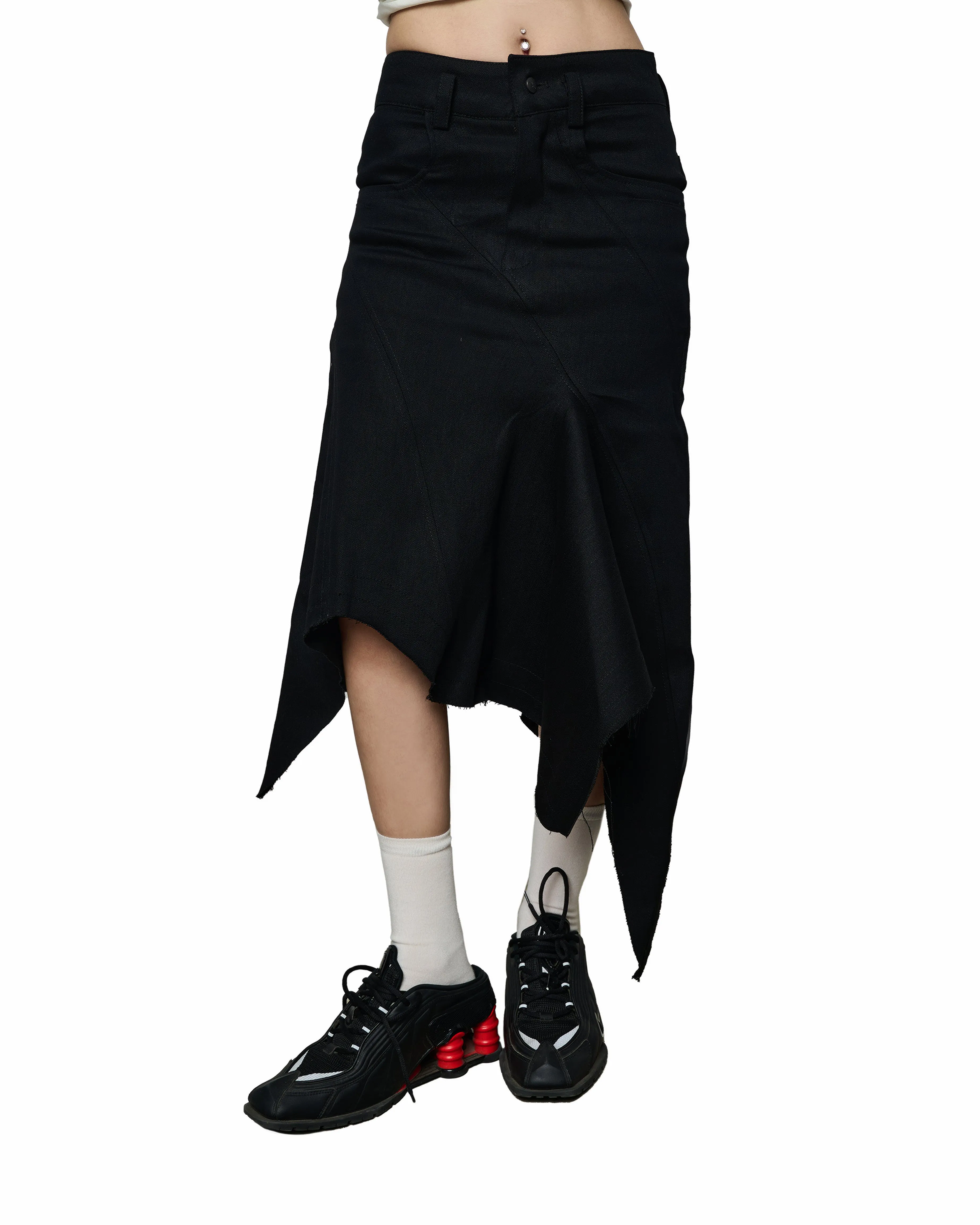 PLOP Panelled Asymmetrical Skirt