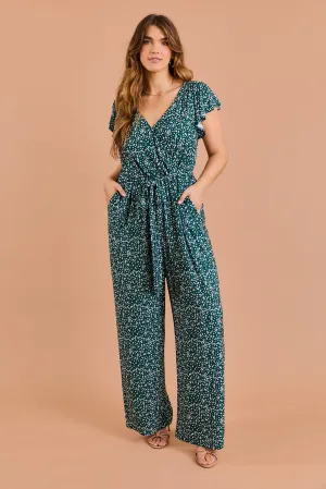 Plus Double Short Sleeve Self Tie Wiast