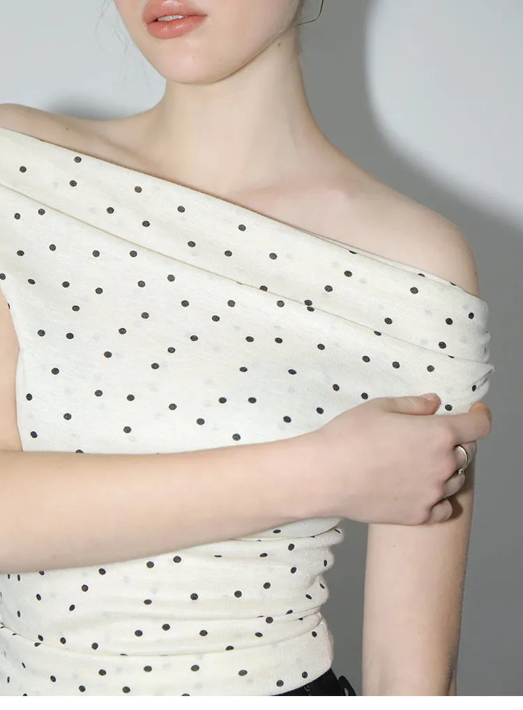 Polka Dot Off-Top